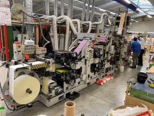 Flexo and label printing machine